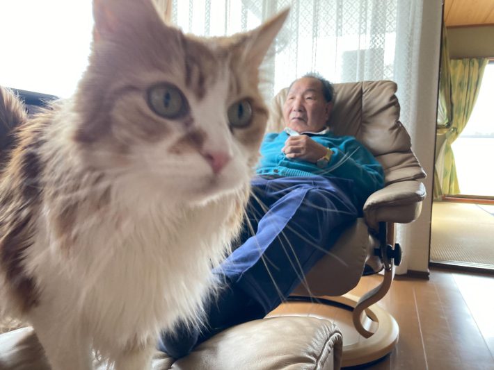 2024年2月に巌さん宅を訪れた当時の様子