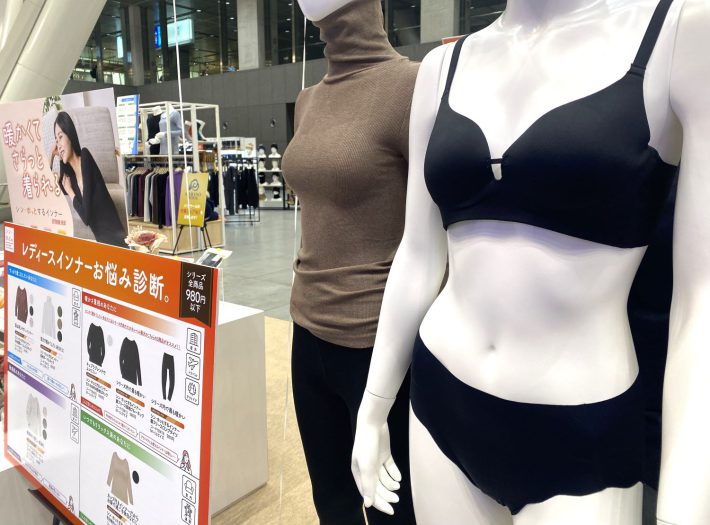 ワークマン着ラク ワイヤレスブラ