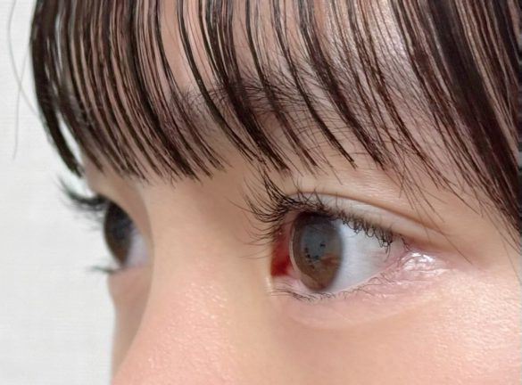 しっかりとまつ毛全体が上がる
