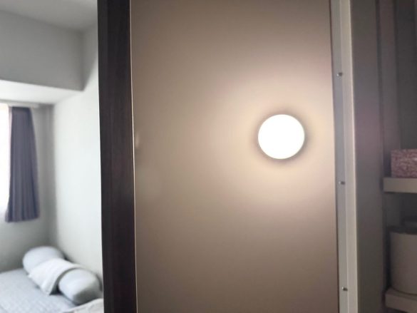 ウォークインクローゼットに設置すると便利