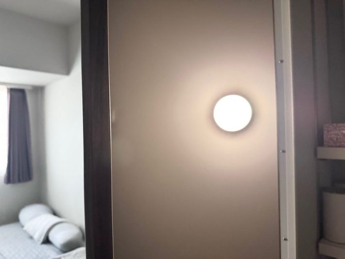 ウォークインクローゼットに設置すると便利