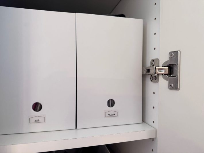 ただ目隠しをしているだけだった書類の保管場所