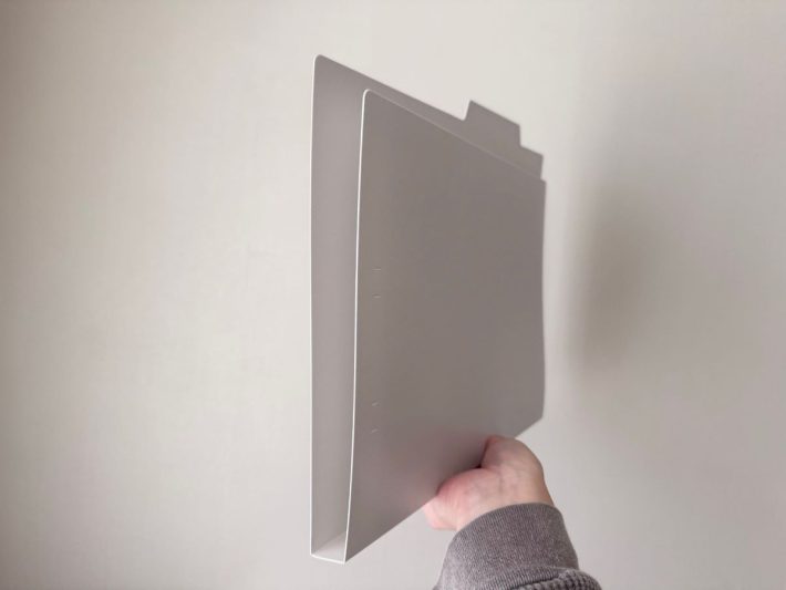 折り目がついていてマチを作ることもできる