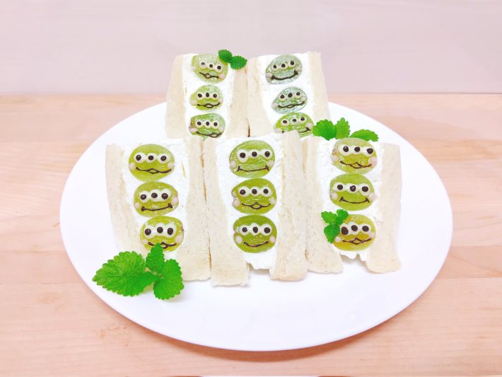 シャインマスカットを使ったフルーツサンド