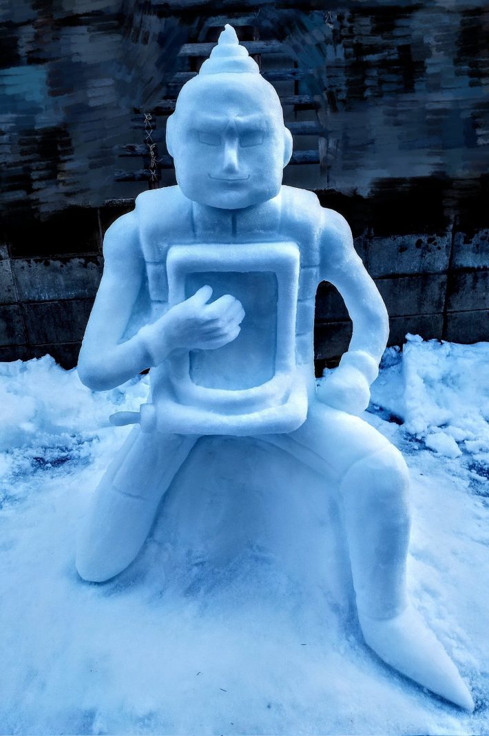 昨年制作した『キン肉マン』のベンキマン