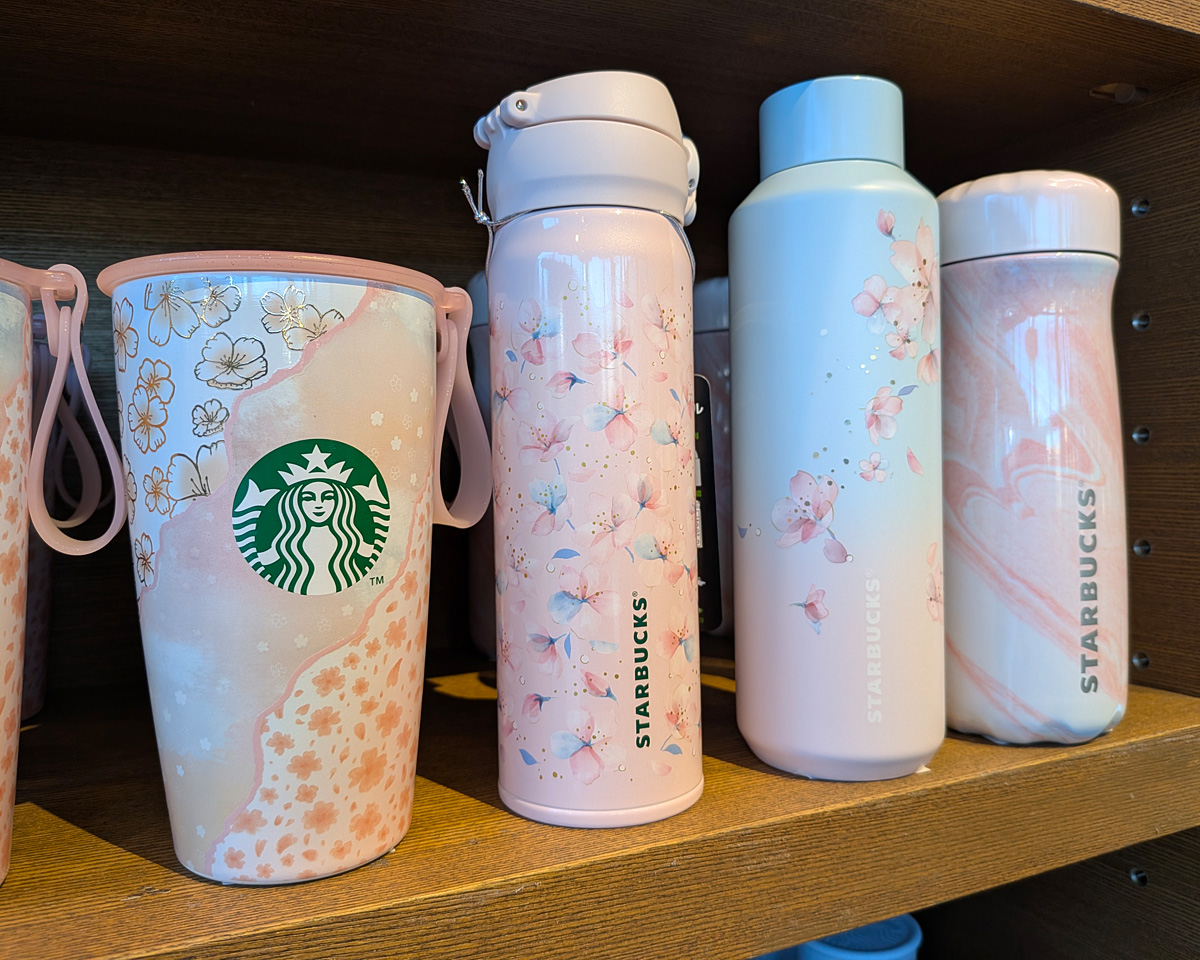 スタバ SAKURA2025 ステンレスボトルS'wellマーブル473ml 【公式通販】