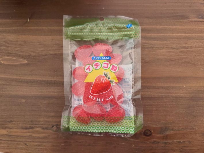 ダイソー　いちごのお菓子