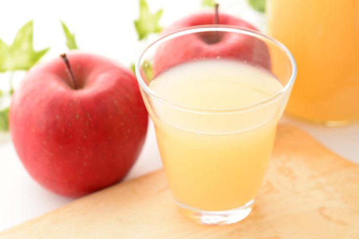 リンゴとリンゴジュース