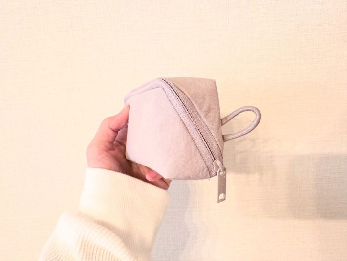 リンクルナイロン　マチ付きポーチ | 無印良品