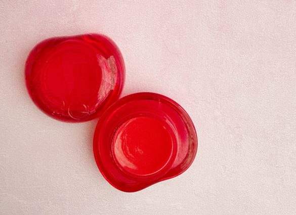 【おすすめアイテム】 ▶ fwee（フィー）リップアンドチーク グローイジェリーポット（honey peach)