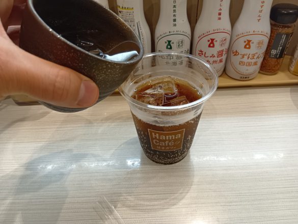 コークハイ作成中