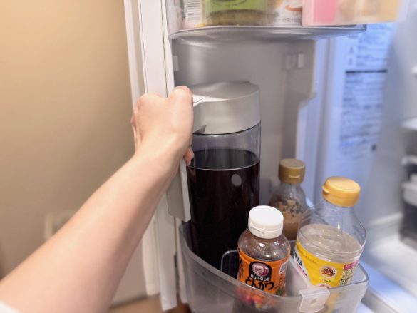 ドアポケットでも場所を取らない