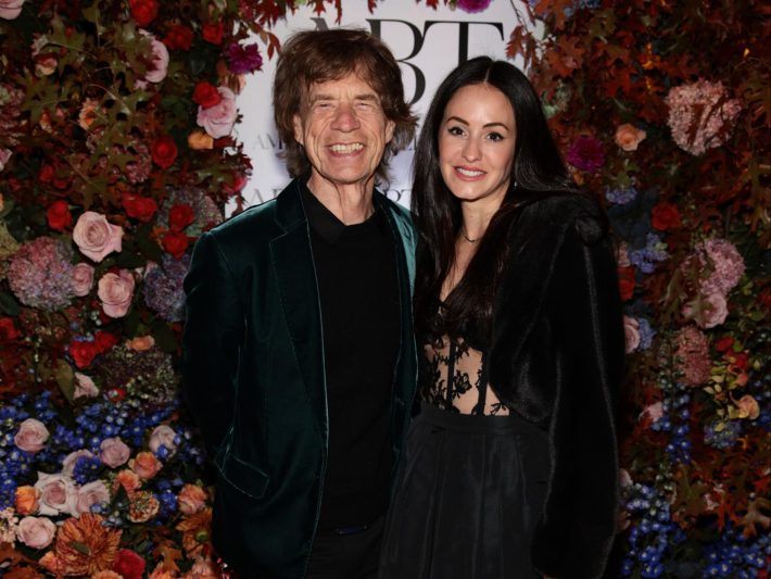 ミック・ジャガーとメラニー・ハムリック