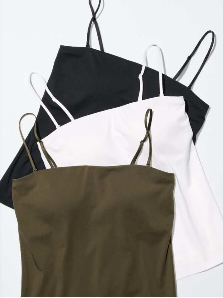 エアリズムコットンブラチューブトップ