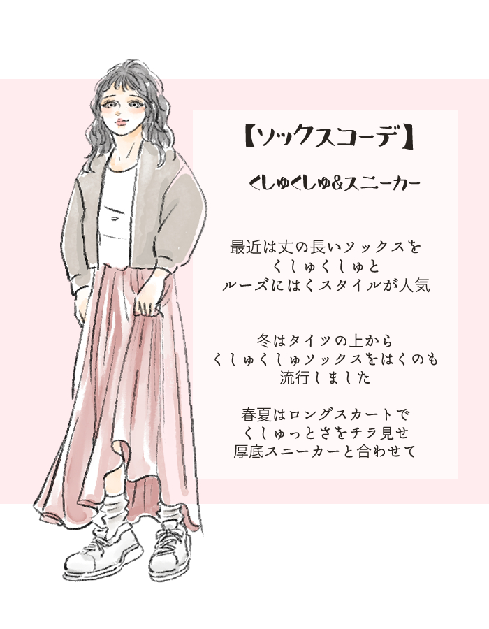 ソックスコーデ