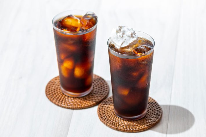 冷え冷えのアイスコーヒー