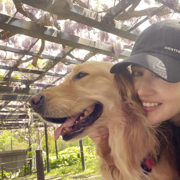 アンヌ遙香さんとリリー