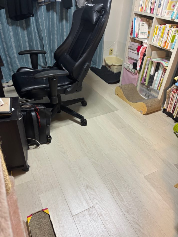 きれいになった部屋