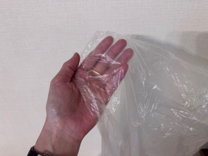 携帯用レインポンチョ