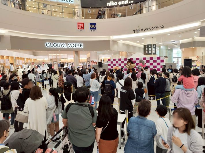 2025年5月11日に名古屋で行われたイベントの様子