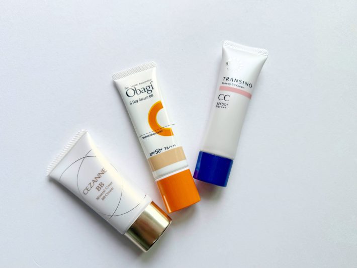 カバー力の高い下地やBBクリームなら塗り直しも便利