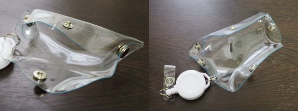 PVCリール付ストラップポーチ Seria