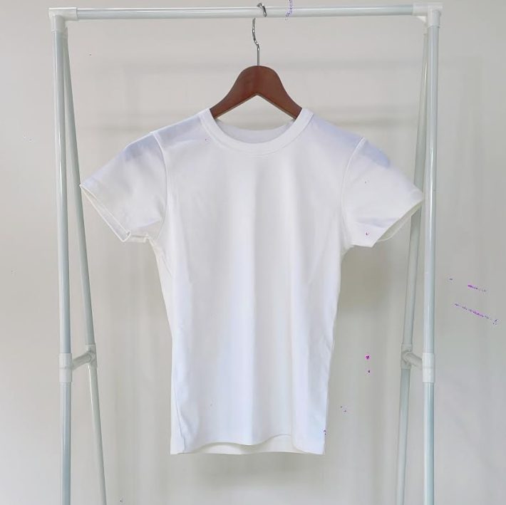 着心地はNo.1！「無印良品」のクルーネック半袖Tシャツ