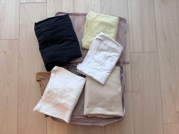 無印良品「ポリエステルたためる仕分けケース ダブルタイプ」