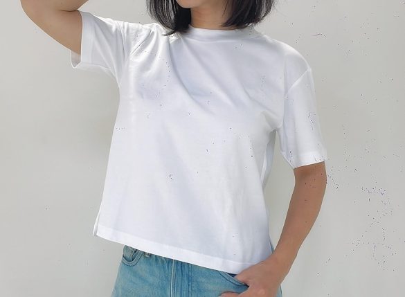 ユニクロエ アリズムコットンTシャツ