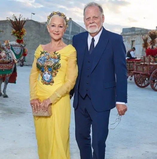 ヘレン・ミレンと夫のテイラー・ハックフォード