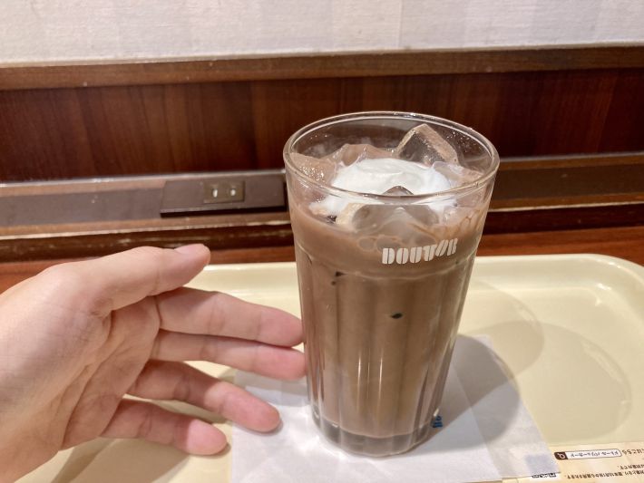 ドトールのアイスココア
