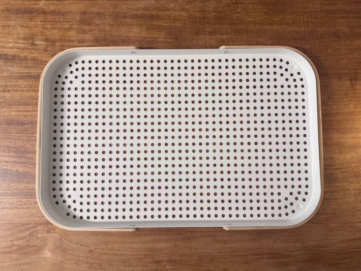IKEAの持ち手つきトレイ「グローンフィスク」
