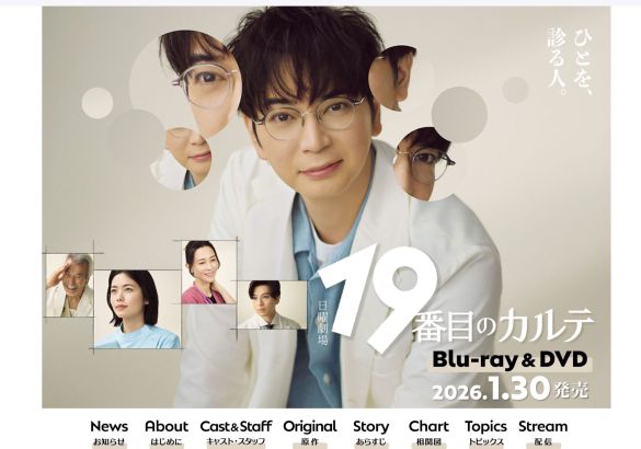 (画像: 日曜劇場『19番目のカルテ』TBS公式サイトより)