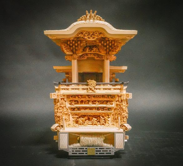 織広堂さんが作った「堺町だんじり」1/20モデル