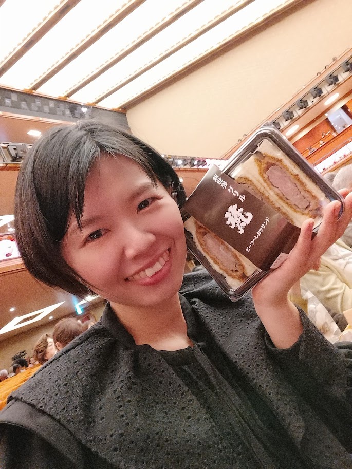 サンドイッチと筆者