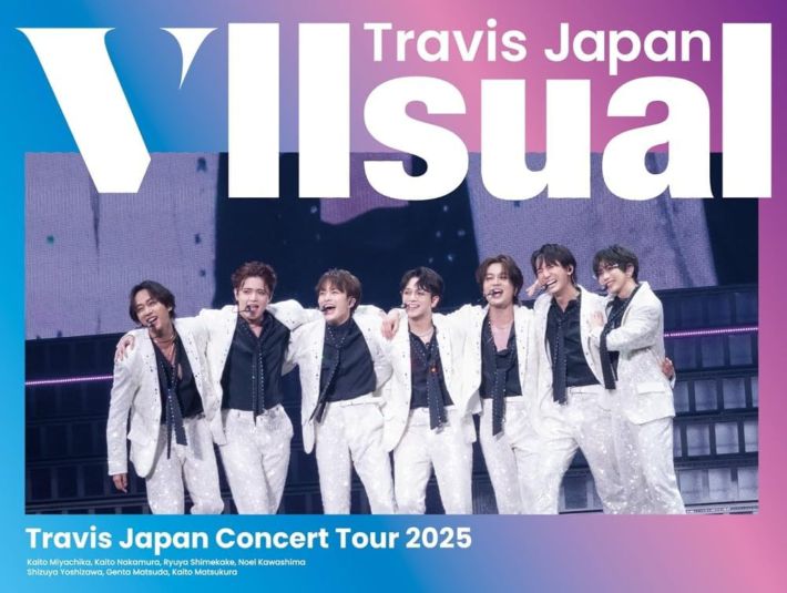 Travis JapanBlu-ray「Travis Japan Concert Tour 2025 VIIsual」（ユニバーサル ミュージック合同会社） Concert Tour 2025 VIIsual_0907