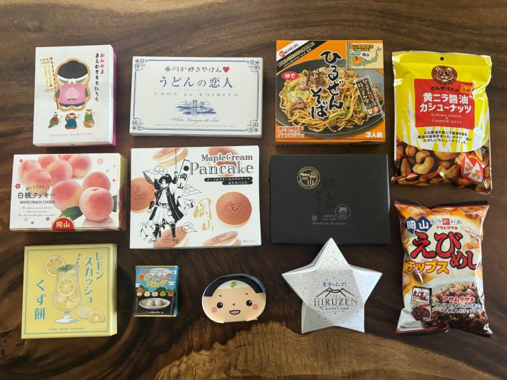観光地土産品詰め合わせセット　岡山