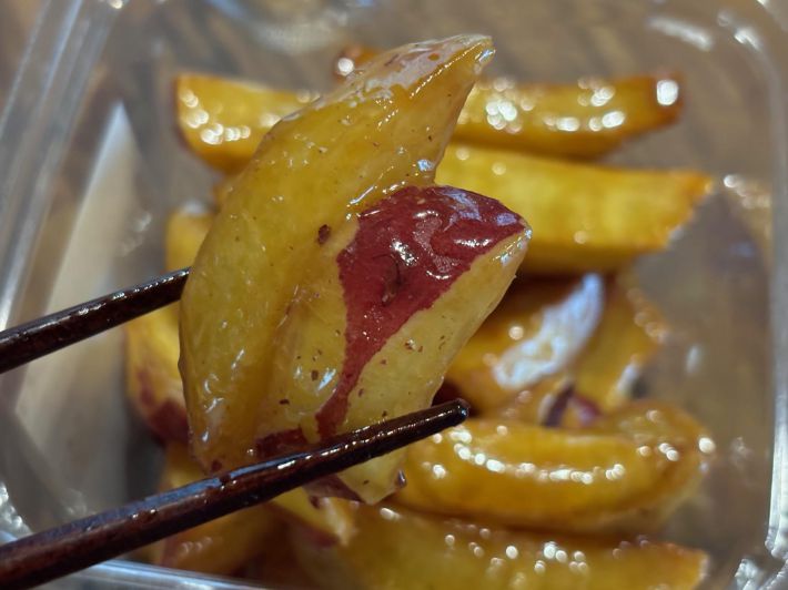 冷やしても美味しい！おさつスティック　626円（税込）