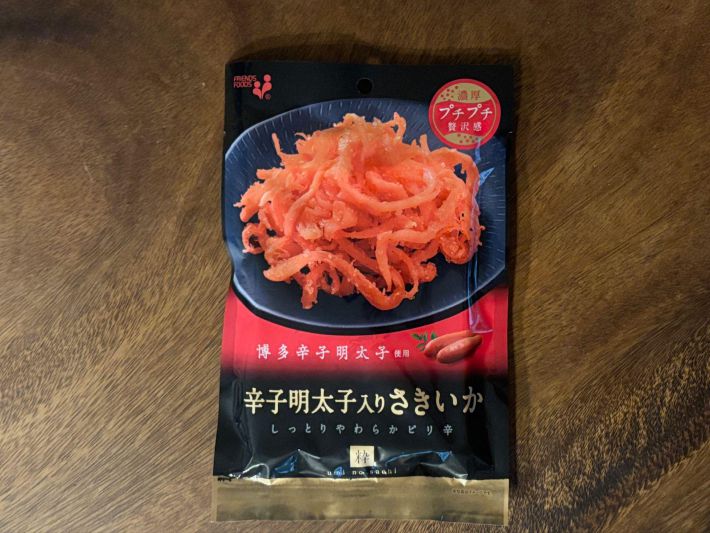 辛子明太子入りさきいか