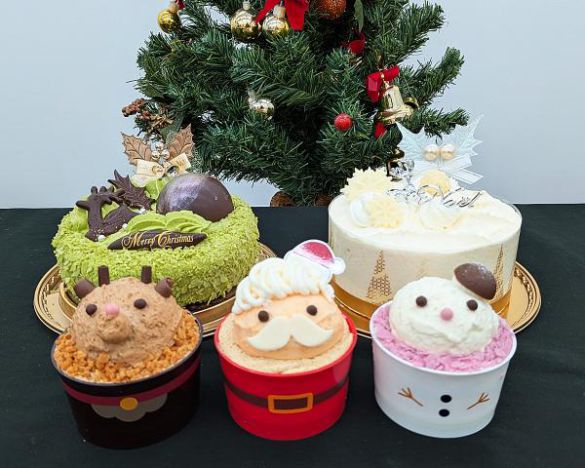 シャトレーゼのクリスマスケーキ