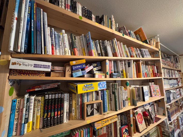 本や漫画の他に、ボードゲームも