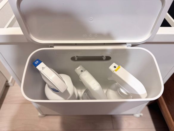 吊るしても使える 薄型収納ケース