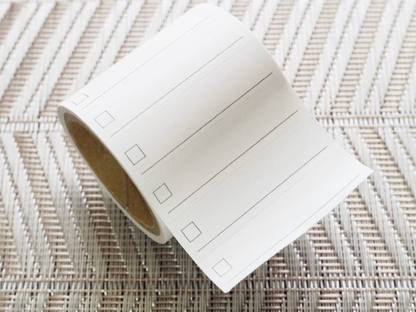 無印良品　ミシン目入りロール付箋紙