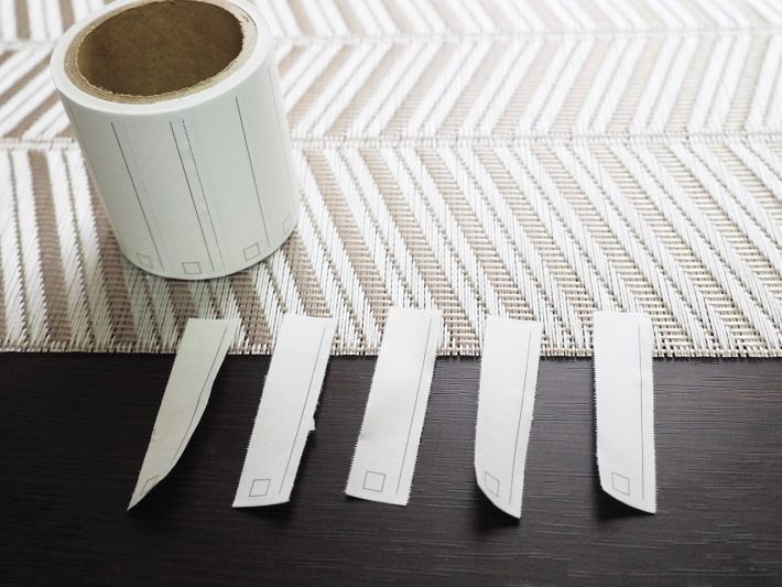 無印良品　ミシン目入りロール付箋紙