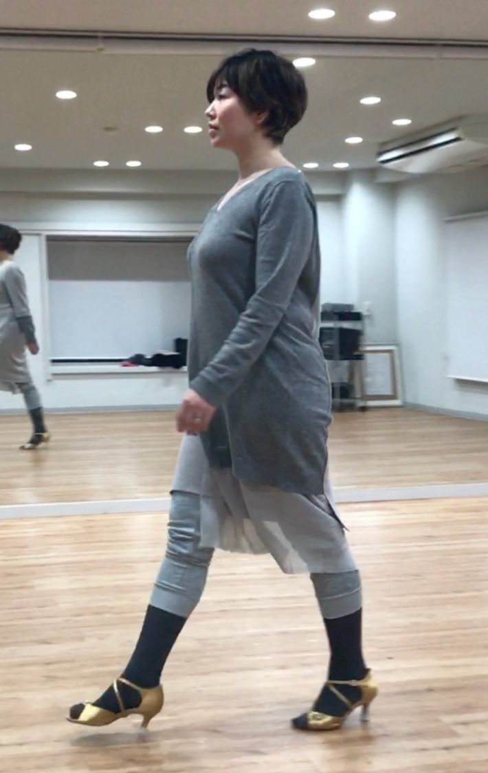 姿勢が悪かった筆者