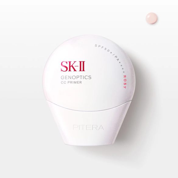 SK-II ジェノプティクス CC プライマー: ロージーピンク / ナチュラルベージュ