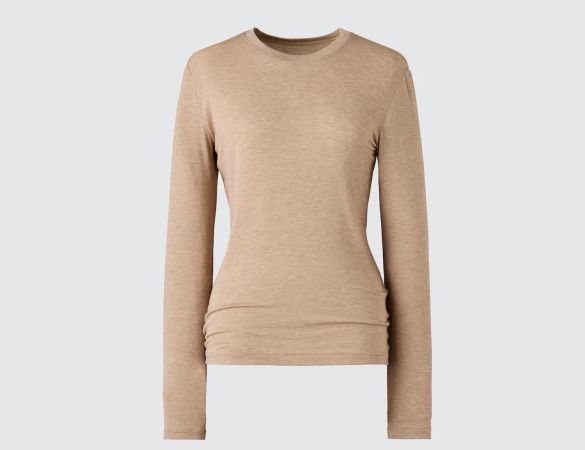 ヒートテックカシミヤブレンド クルーネックT(ユニクロ公式オンラインストアより)