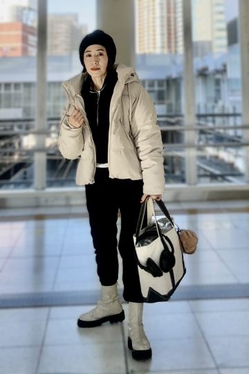 ボアスウェットパンツ