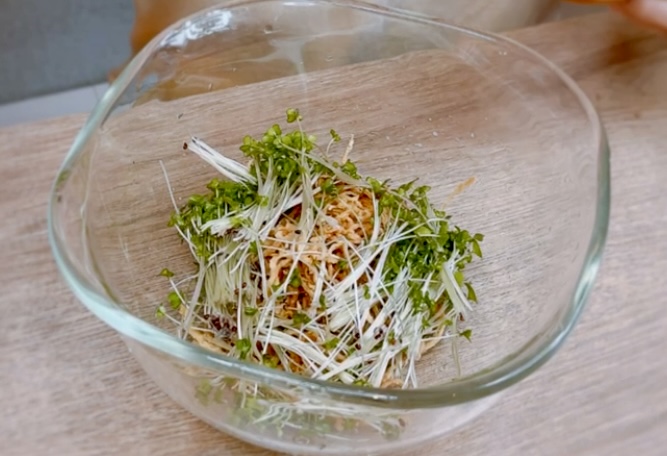 切干大根のシャキシャキ腸活サラダ・作り方①