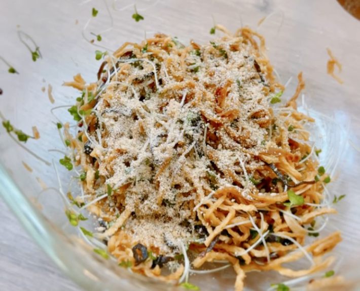 切干大根のシャキシャキ腸活サラダ・作り方②